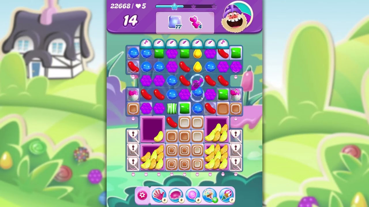 Candy Crush Saga Level 22668 background