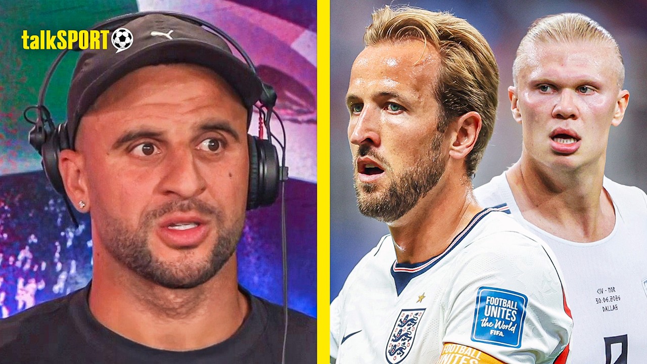 Kyle Walker COMPARES Harry Kane to other World Cup Strikers and EXPLAINS why he's the BEST! background