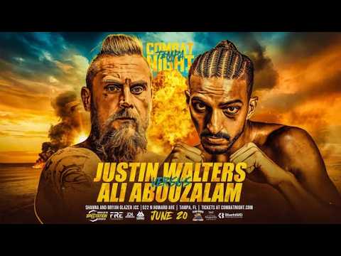 Ali Abouzalam vs. Justin Walters - Combat Night Tampa background