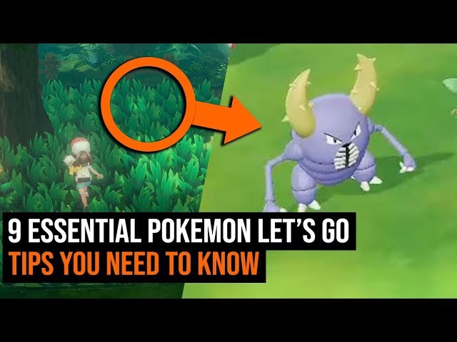 9 Essential Pokemon Let's Go Tips background
