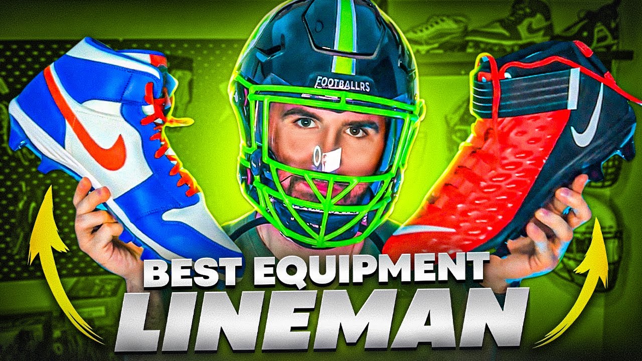 Best Equipment & Accessories for Lineman // Oline and Dline Equipment Guide background