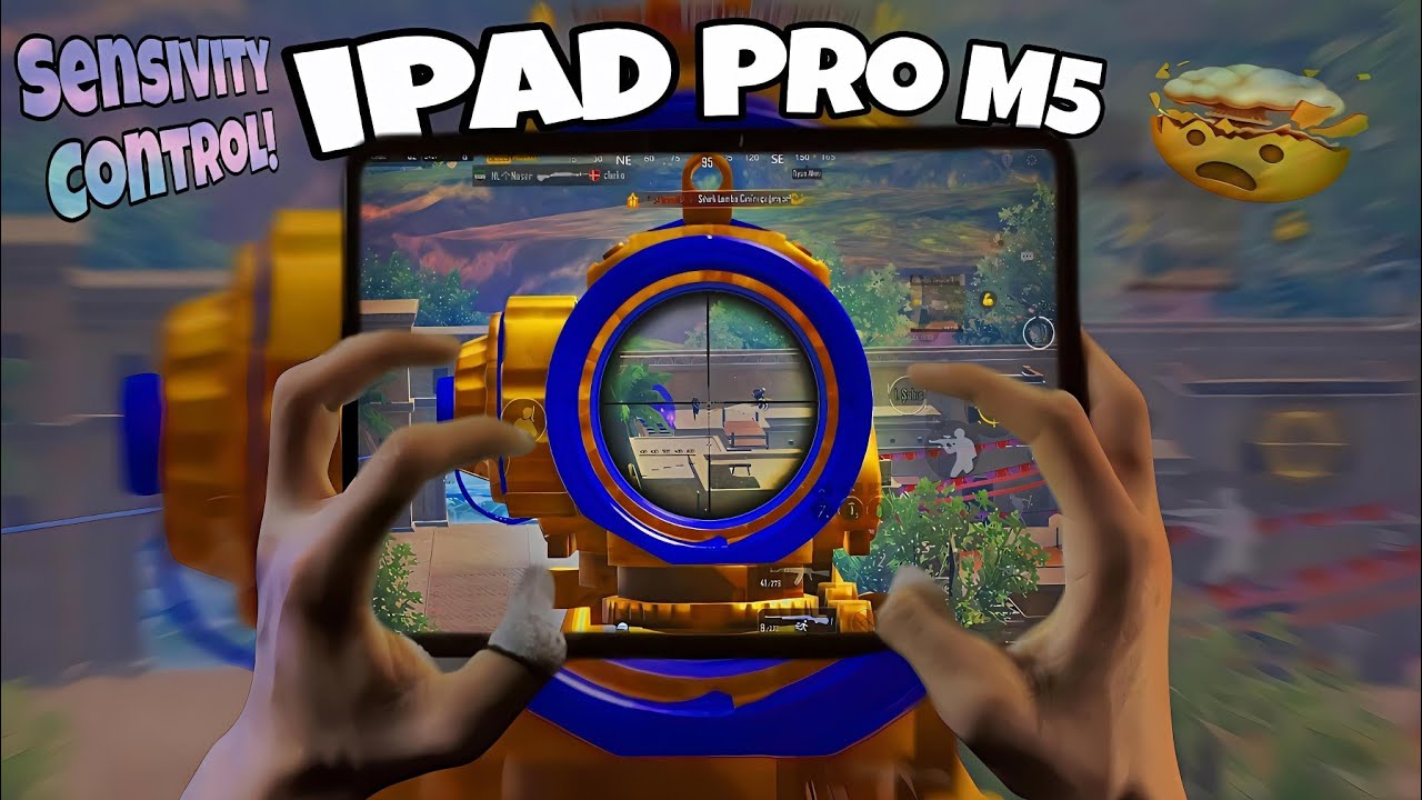 İPAD PRO M5 4K Full HD PUBG TEST SENSİVİTY AND CONTROL CODE? 🤩🔥THANKS FOR 100K! 🥳 background