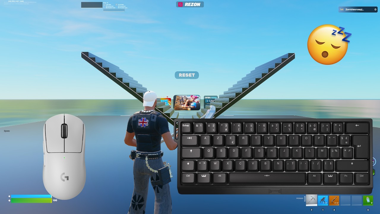 NEW Mongraal Icon Skin ЁЯШ┤ Wooting 60HE ASMR | Fortnite 1v1 Build Fights ЁЯПЖ 240FPS 2K background
