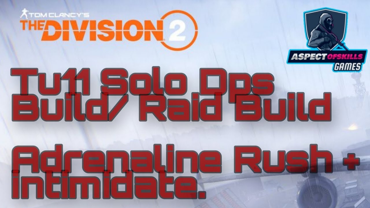TU11 - Solo Dps/Raid Build - Rusher background