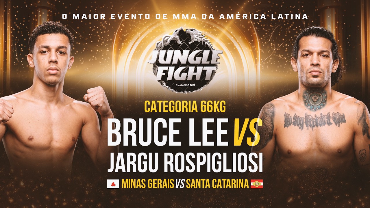 JUNGLE FIGHT 151 l BRUCE LEE X JARGU ROSPIGLIOSE background