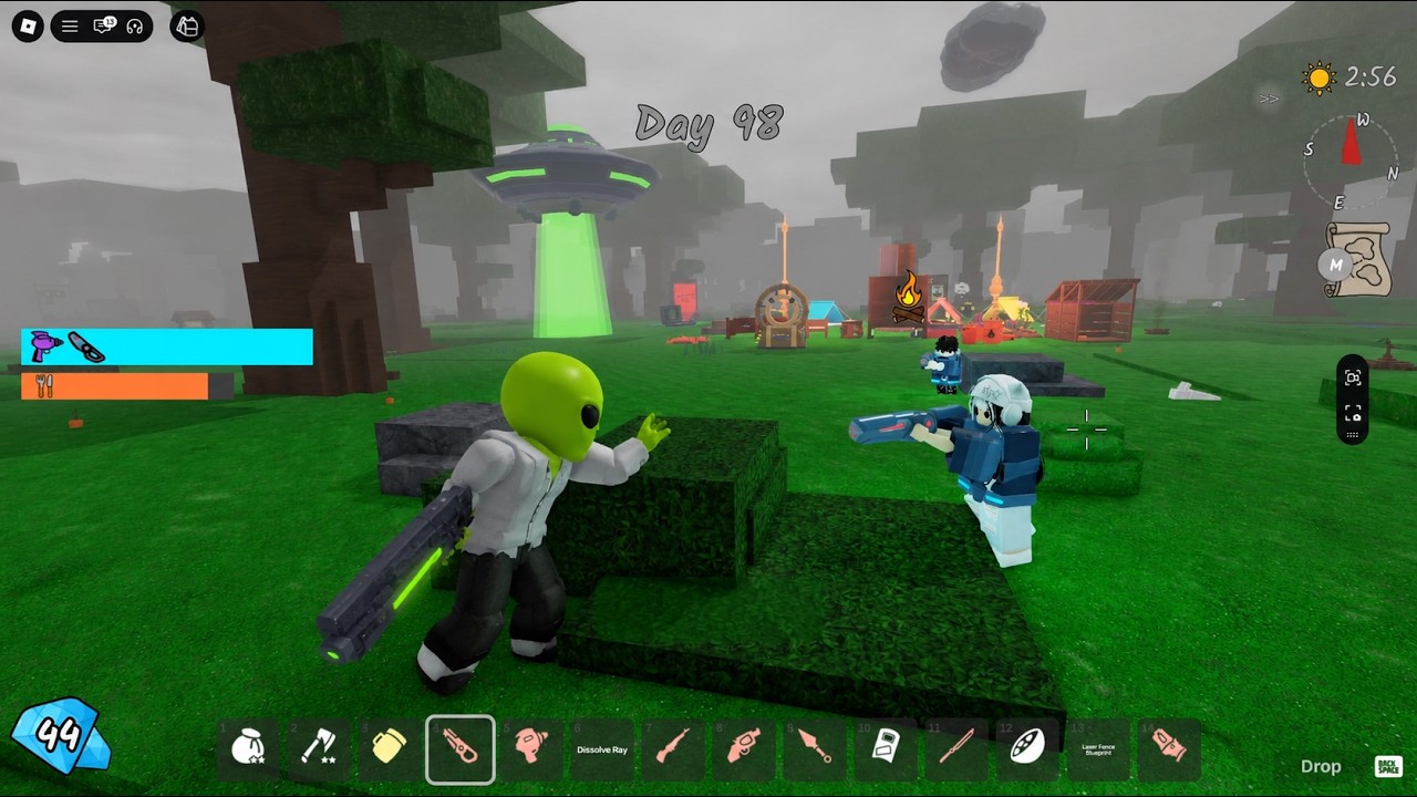 THE NEW ALIEN SCIENTIST CLASS IS INSANE! (UPDATE SPEEDRUN) ⭐👽 | Roblox background