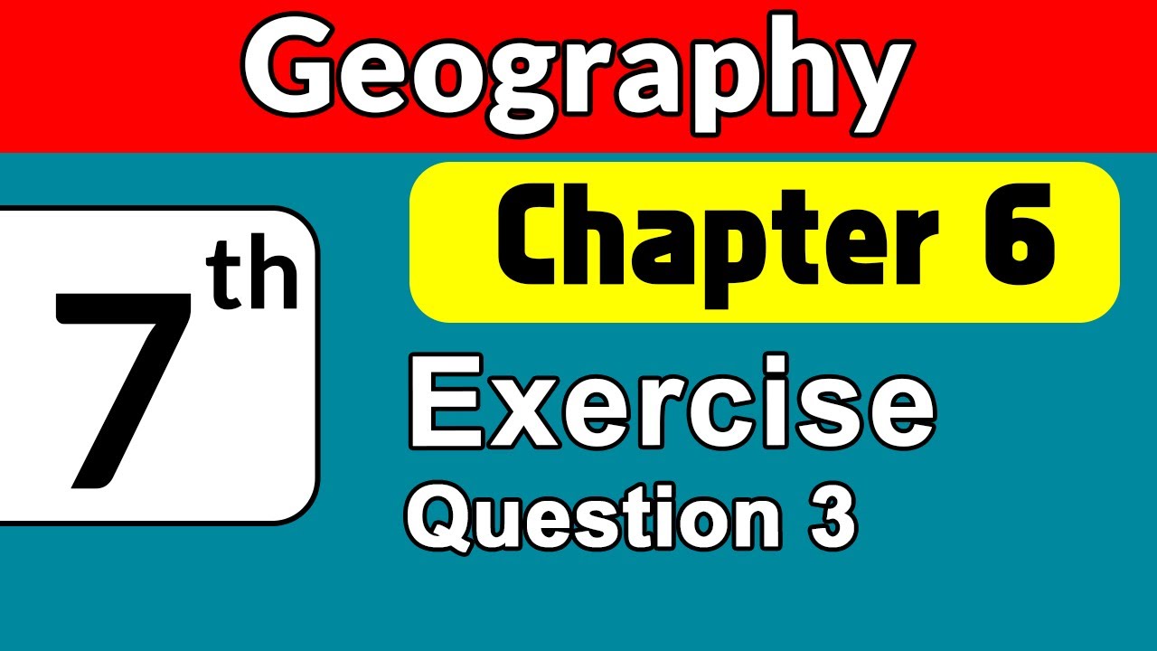 7th Class Geography Chapter 6 background