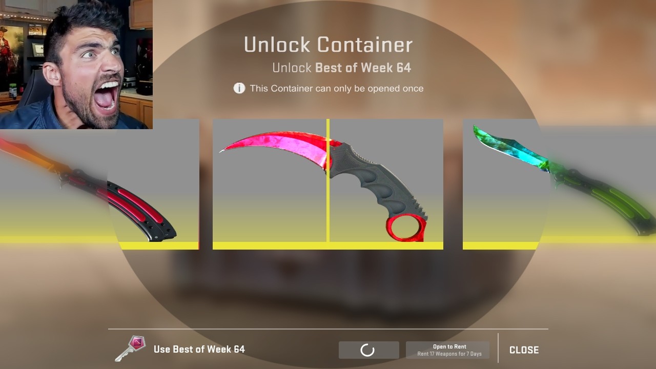 BEST CASE OPENINGS IN COUNTER-STRIKE 2 (WEEK 64) background