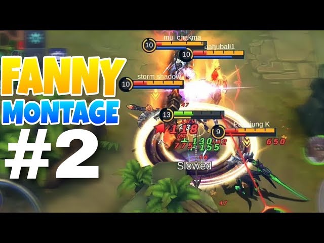 MOBILE LEGEND - BEST MOMENTS!? | FANNY MONTAGE #2 backdrop
