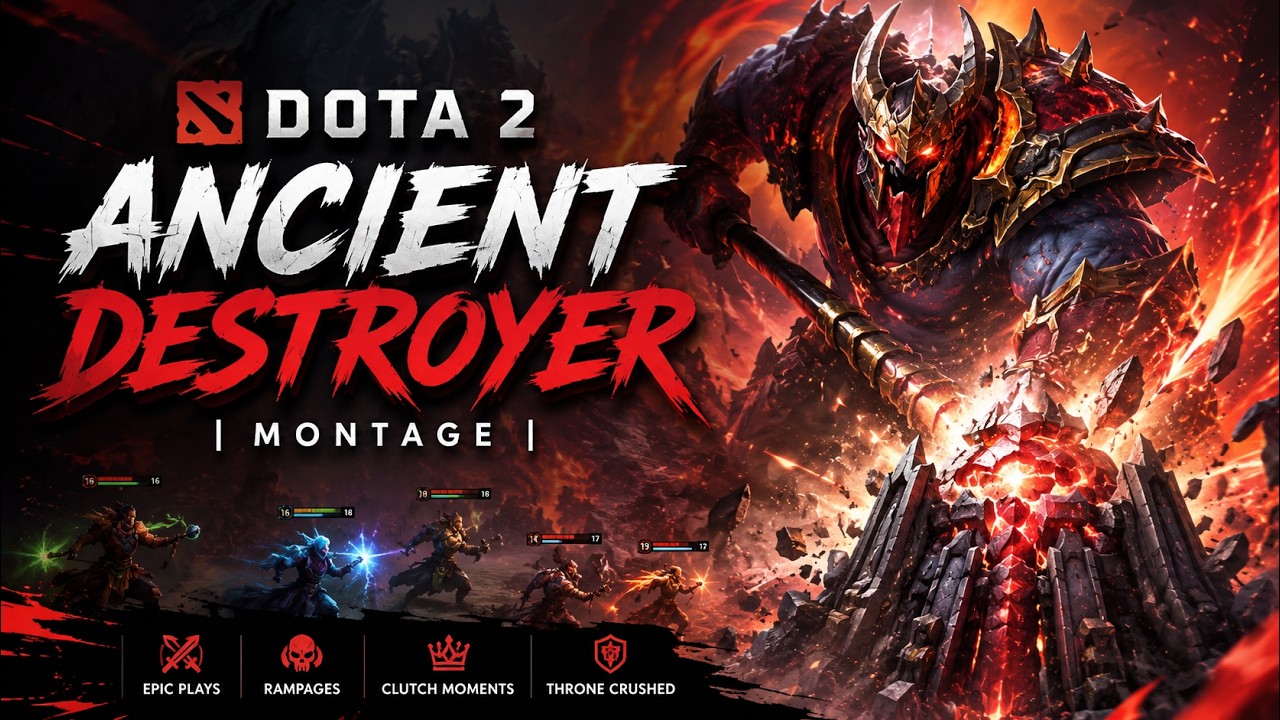 DOTA 2 Ancient Destroyer | Montage background
