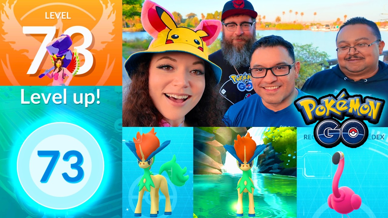 I Flew Across the Country to Level Up in Pokémon GO! ✈️ background