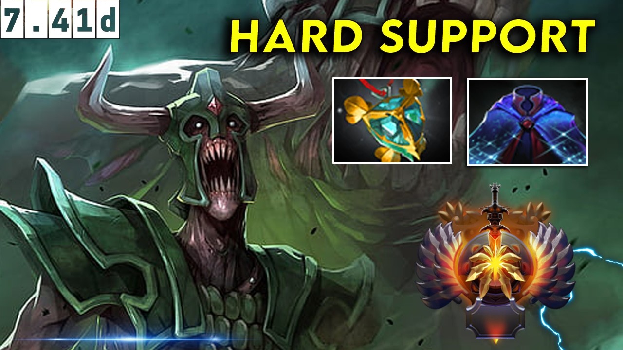 Undying Immortal Hard Support - Dota 2 Patch 7.41d Pro Pub Gameplay background