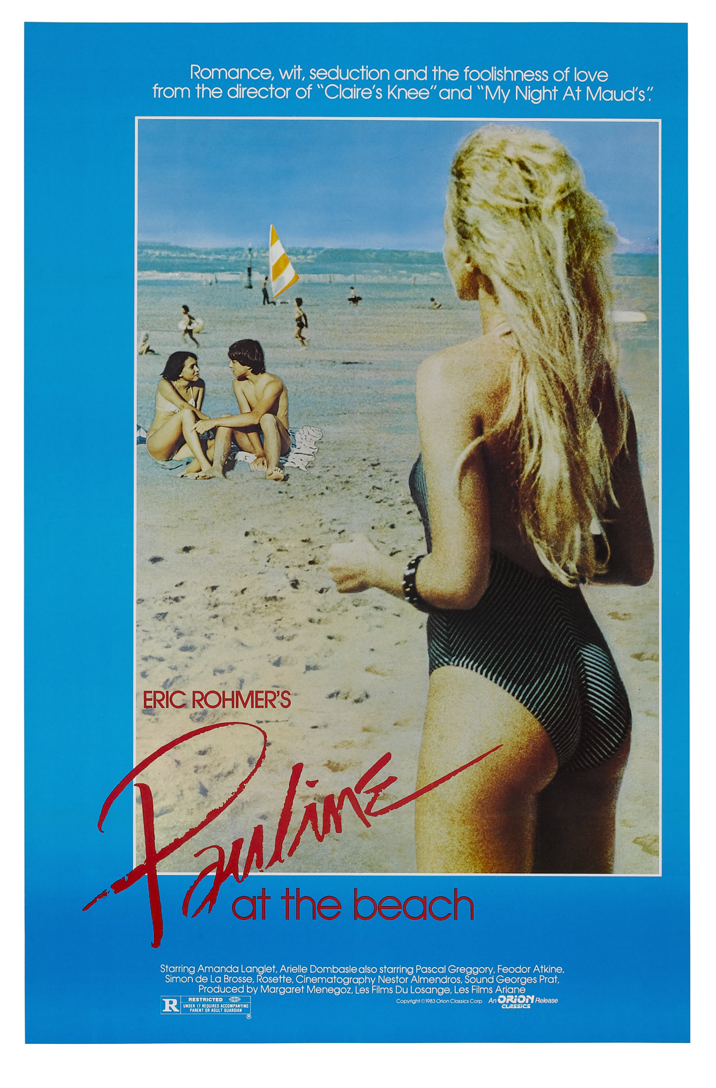 Pauline at the Beach background