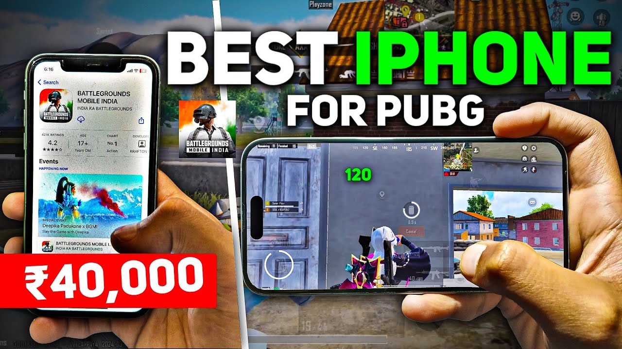 I Found the BEST iPhone for PUBG in 2025 | Best iPhone for Gaming in 2025 | refurbished? | background