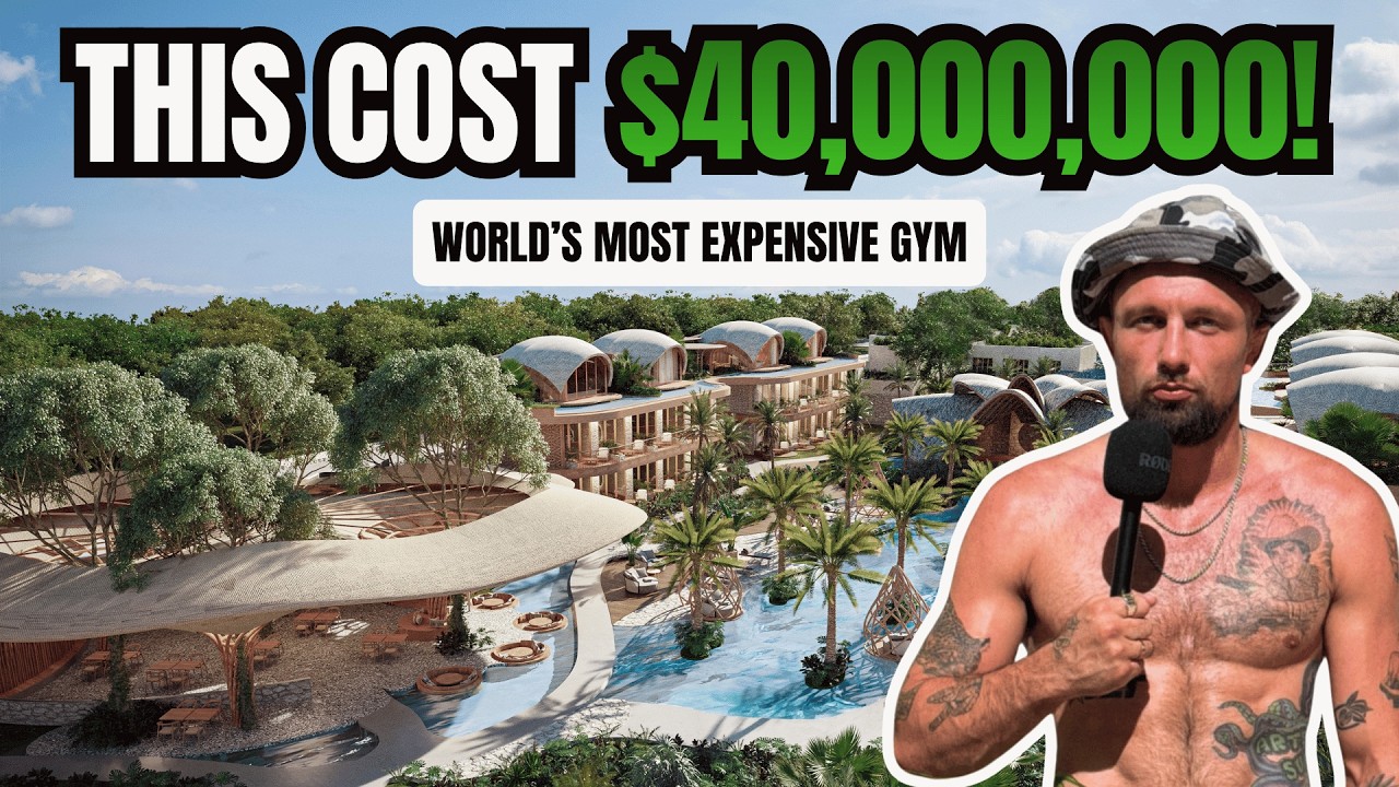 Craig Jones moves into the world's most expensive gym background