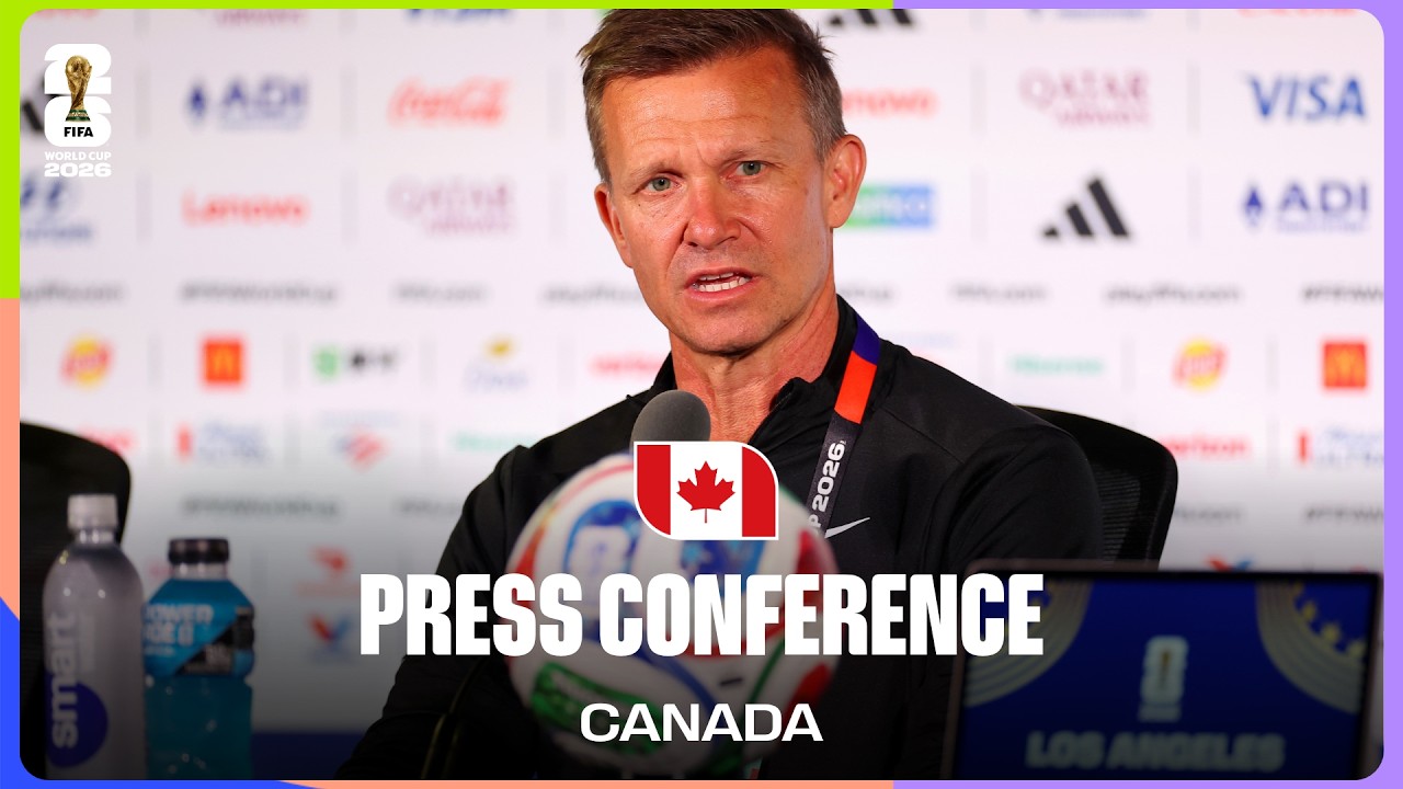 Canada On Playing Morocco | Jesse Marsch & Alistair Johnston Take Questions background