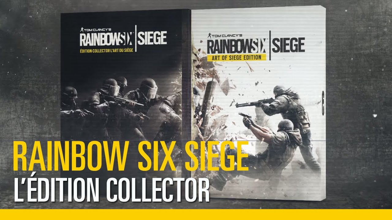 Rainbow Six Siege - L'Édition Collector background