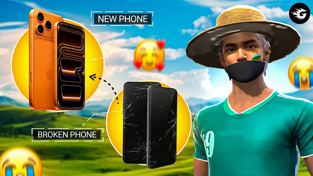 Turning My Broken Samsung S25 Ultra đ Into a New iPhone 17 Pro Max đ by Free Fire Solo Tournaments đ„ backdrop