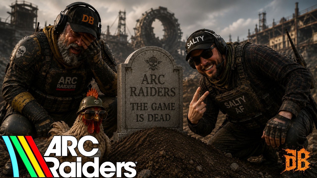Local Game Pronounced Dead by Guys Who Need Views | Arc Raiders Nation background