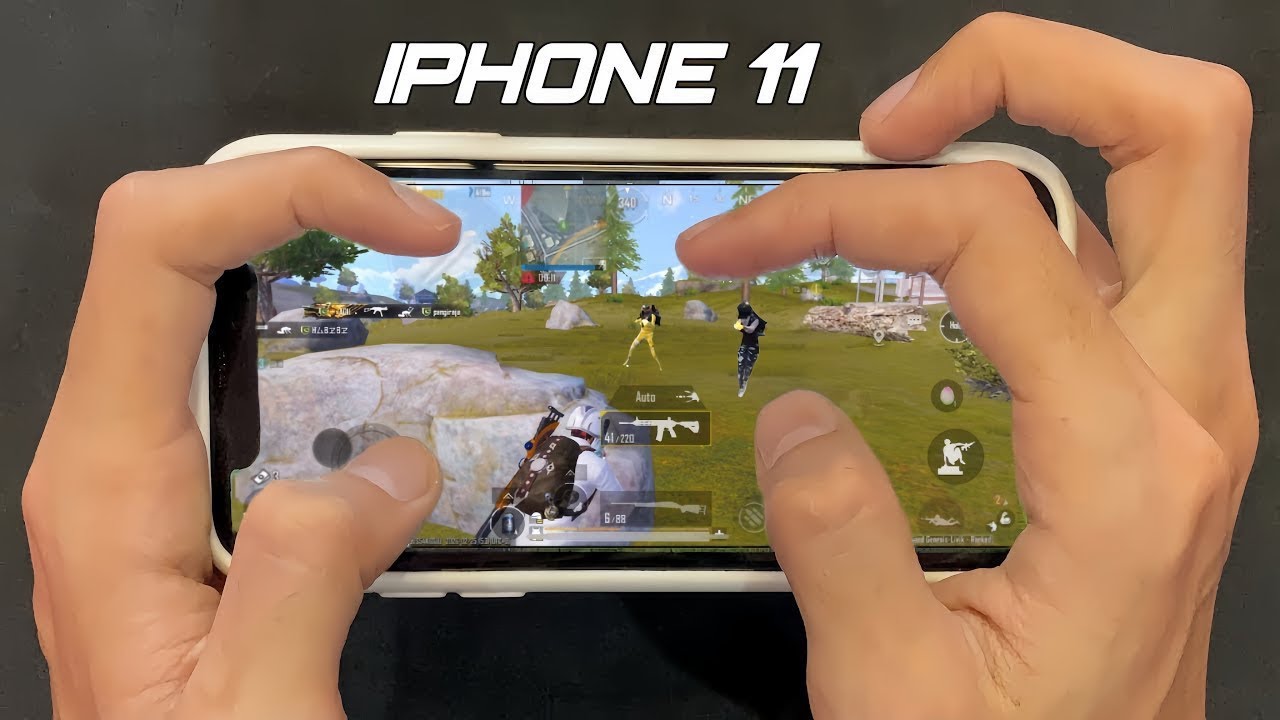 IPHONE 11 HANDCAM IN 2026 π₯/Super Smooth+Extreme PUBG Gaming Testπ/ NEW IOS 18.5 Livik Gameplay! background