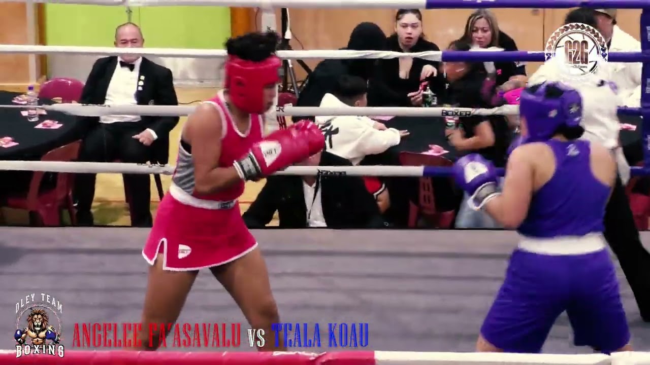 DLEY PRESENTS - QUEEN OF THE RING: ANGELEE FA’ASAVALU vs TEALA KOAU (Boxing Fight)