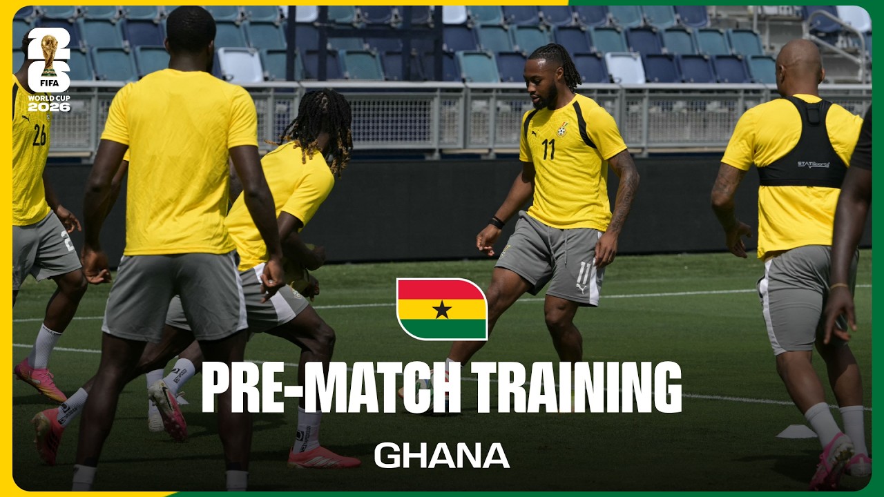 Ghana Train Before Colombia | FIFA World Cup 2026™ background