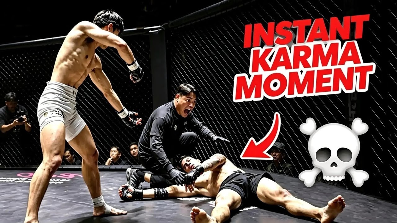 INSTANT KARMA ▶ The most SATISFYING KOs in MMA! background