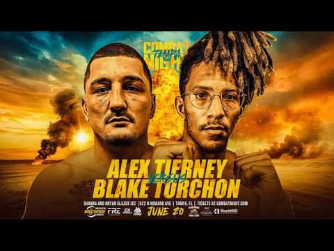 Alex Tierney vs. Blake Torchon - Combat Night Tampa background