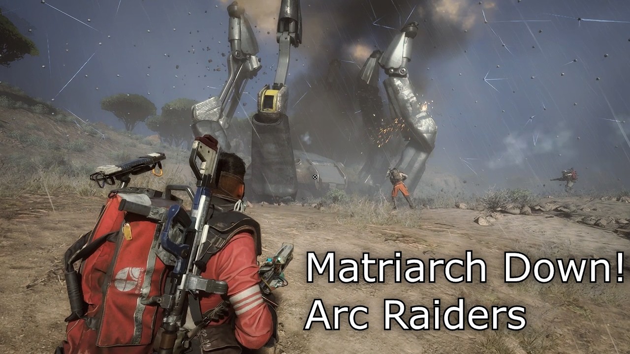 We Broke The Matriarch! 🔥👀 - Arc Raiders Gameplay background
