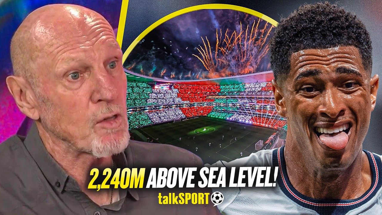 "MASSIVE ADVANTAGE!" Alvin Martin EXPLAINS England's BIG PROBLEM against Mexico at HIGH ALTITUDE! background