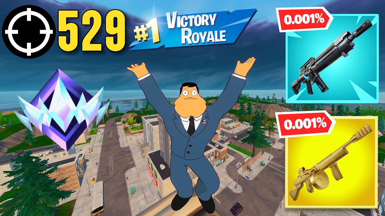 NEW AMERICAN DAD SKINS! | Fortnite Reload | High Kill Squad Gameplay | Keyboard & Mouse background