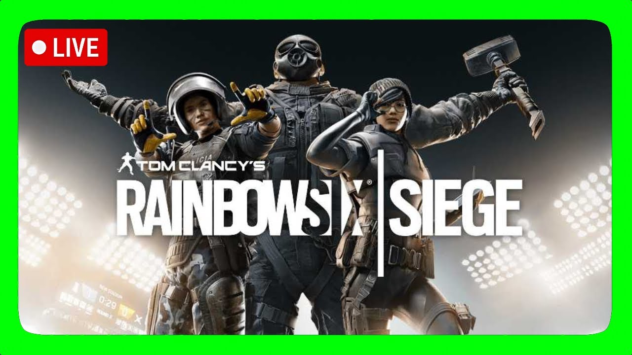 Live - Ranked Rainbow Six Siege (Tom Clancy's ) gameplay backdrop