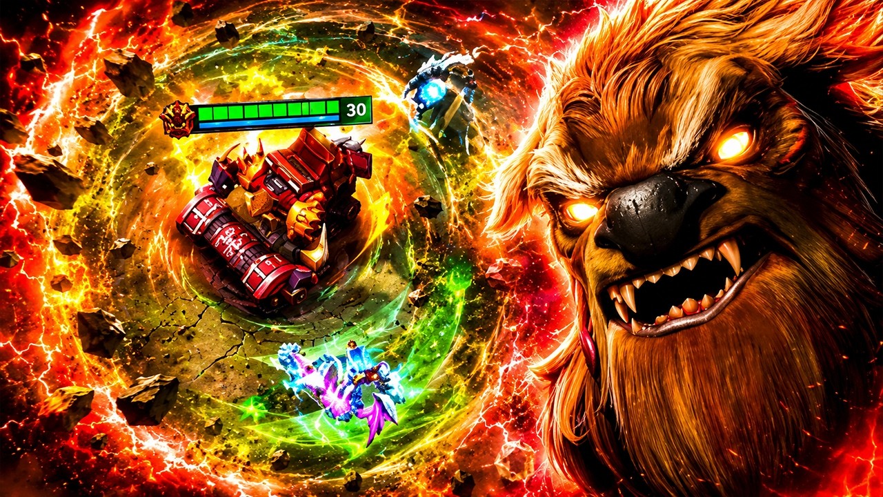 Dota 2 - The Art of Earthshaker (30.0) background