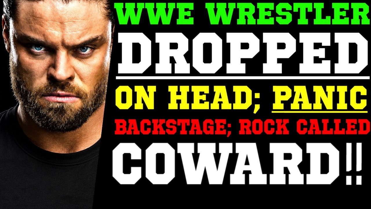 WWE News! WWE Star Dropped on Neck, Doctors Rush to Check On Him Backstage! AEW Dynamite Review! background
