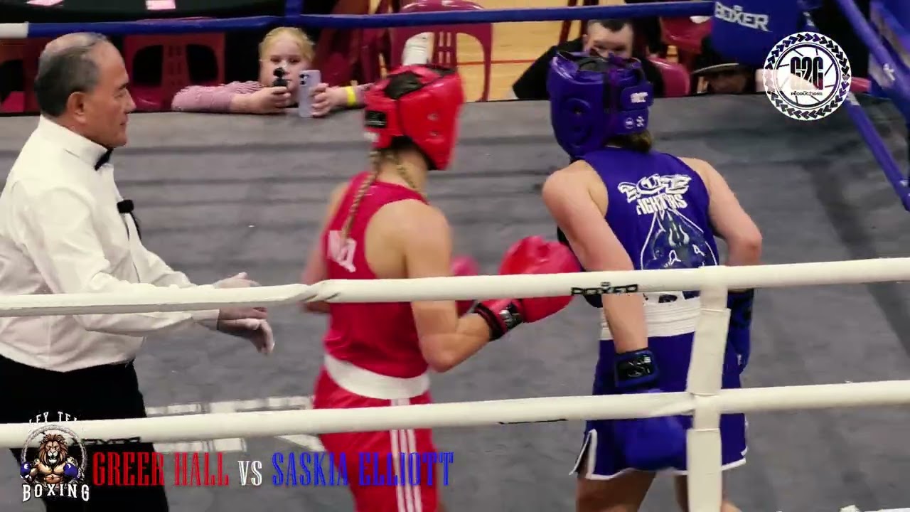 DLEY PRESENTS - QUEEN OF THE RING: GREER HALL vs SASKIA ELLIOTT (Boxing Fight)