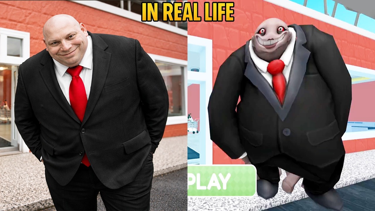 Escapa del supermercado Mr Yummy EN LA VIDA REAL OBBY - Nueva actualización Roblox Todos los jefes background