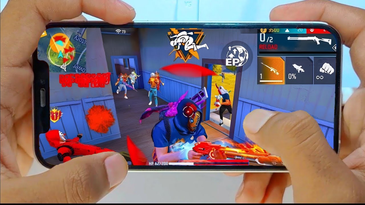 20+kill Iphone 12 in Br rank Free Fire full Handcam gameplay test 256gb in 2025🔥 background