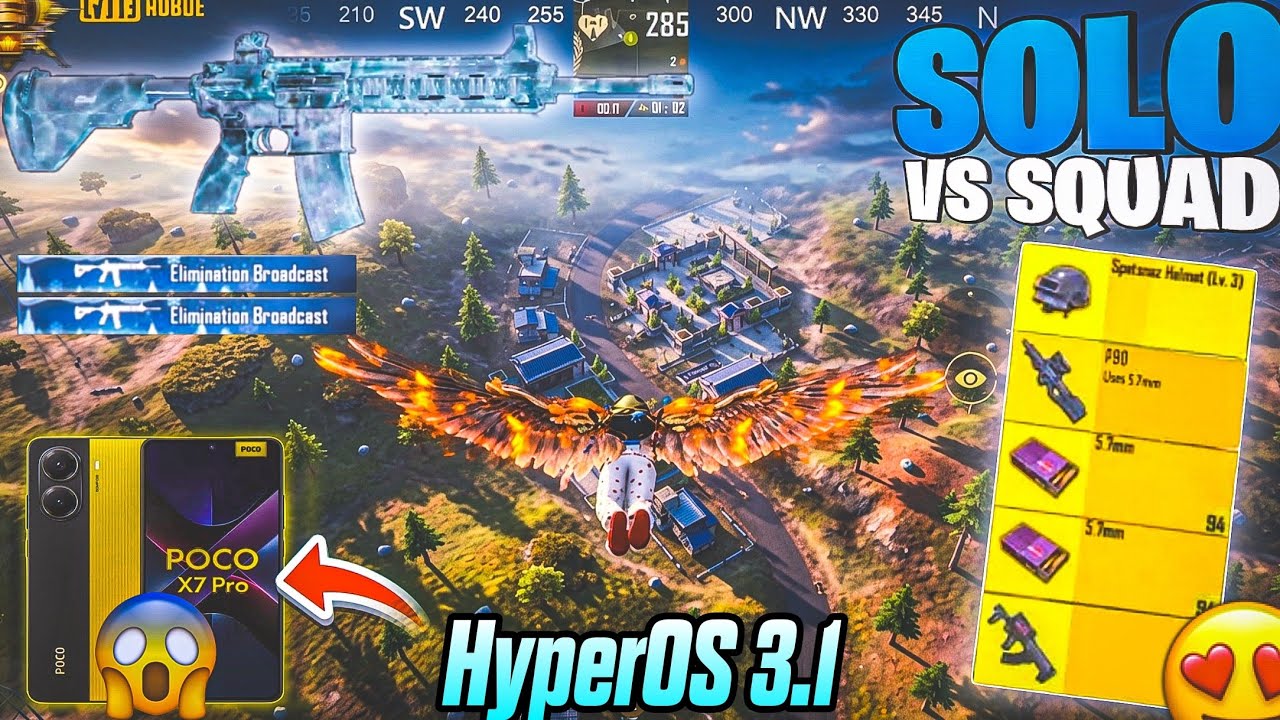 POCO X7 PRO PUBG TEST IN 2026🔥120 FPS INTENSELY GAMEPLAY😍 SOLO VS SQUAD | BGMI background
