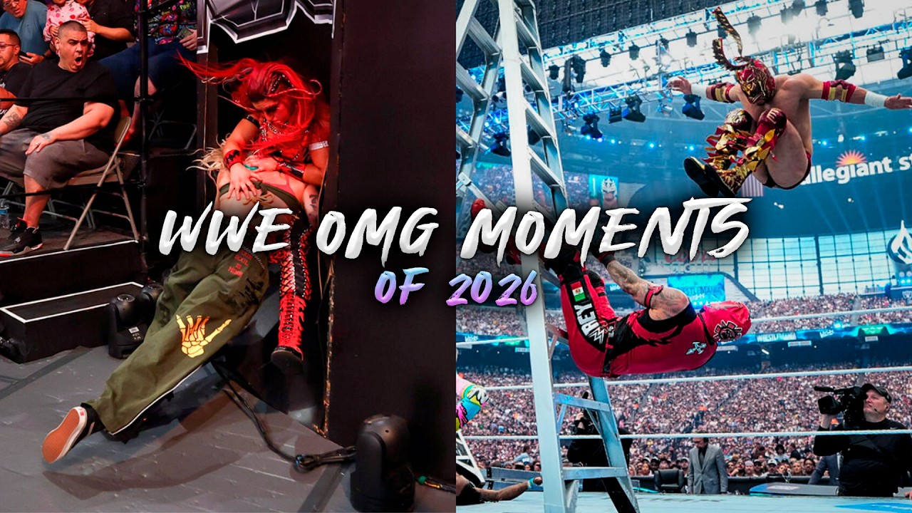 WWE OMG Moments Of 2026 #1 background
