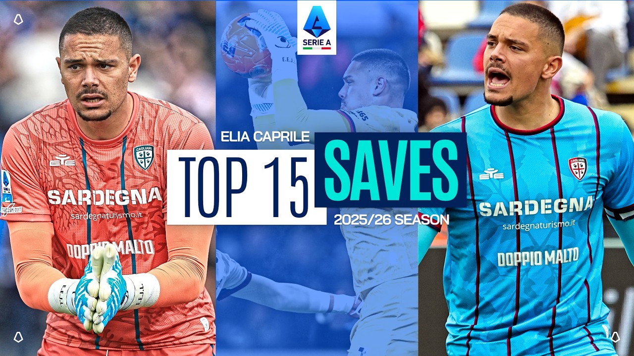 Elia Caprile's BEST SAVES Of The Season ๐งค | Serie A 2025/26 background