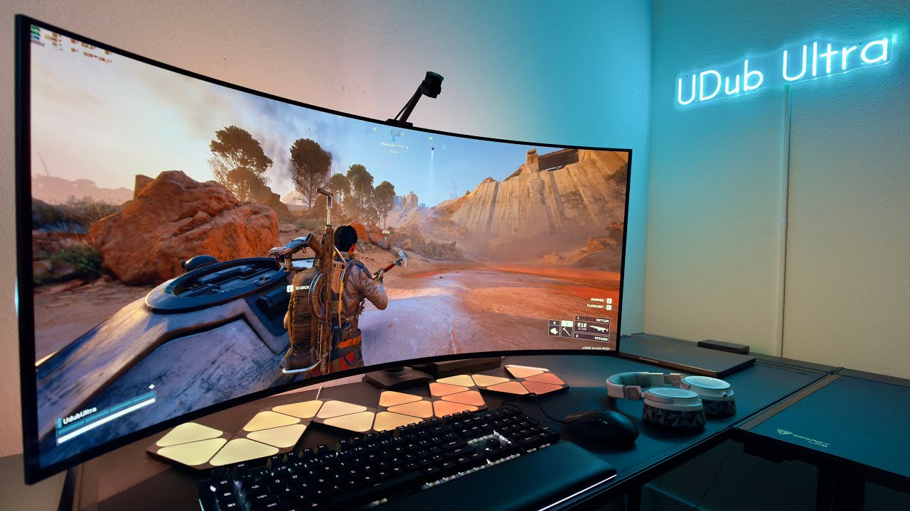 ARC Raiders is STUNNING on a LG 45" UltraWide OLED | LG45GX950A RTX HDR Gameplay | PC Max Settings background