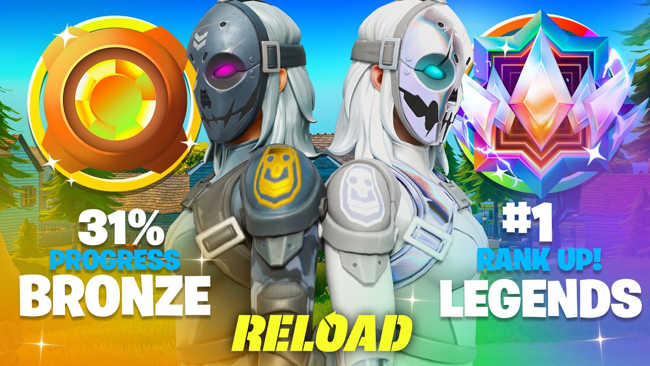 Bronze to Unreal Legend Reload Speedrun But I Can Only Play Duos Fill... background