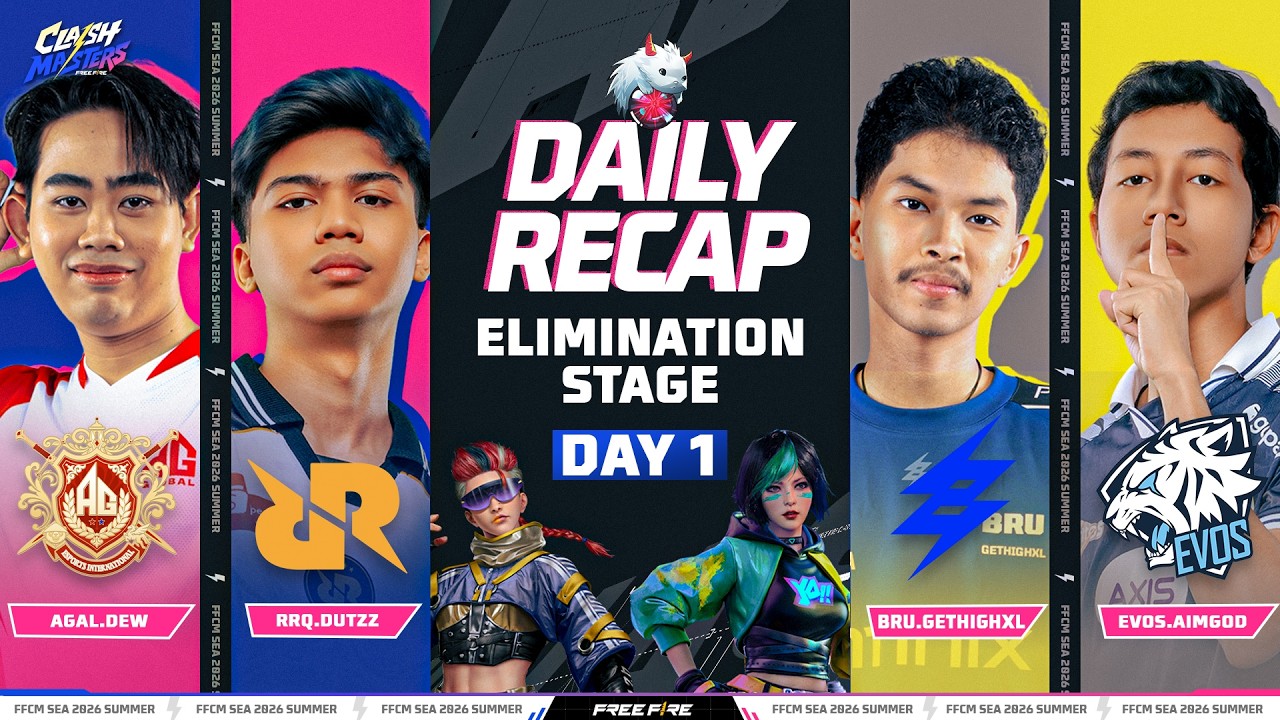 Daily Recap: Elimination Stage Day 1 FFCM SEA background