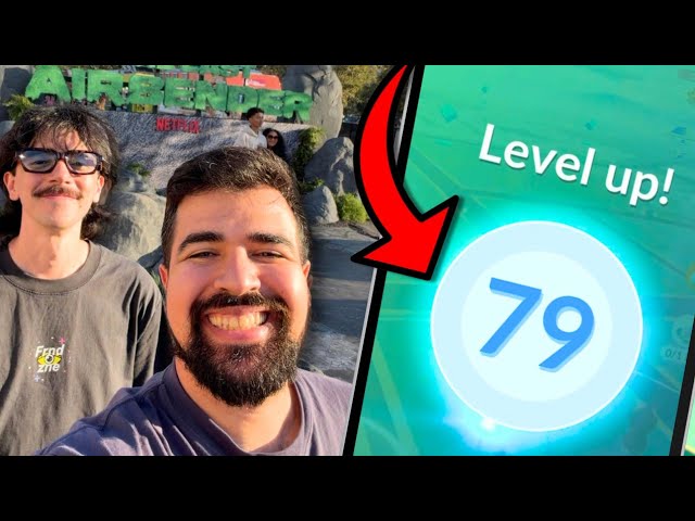 GRINDING TO LEVEL 80 ON POKEMON GO!!! background
