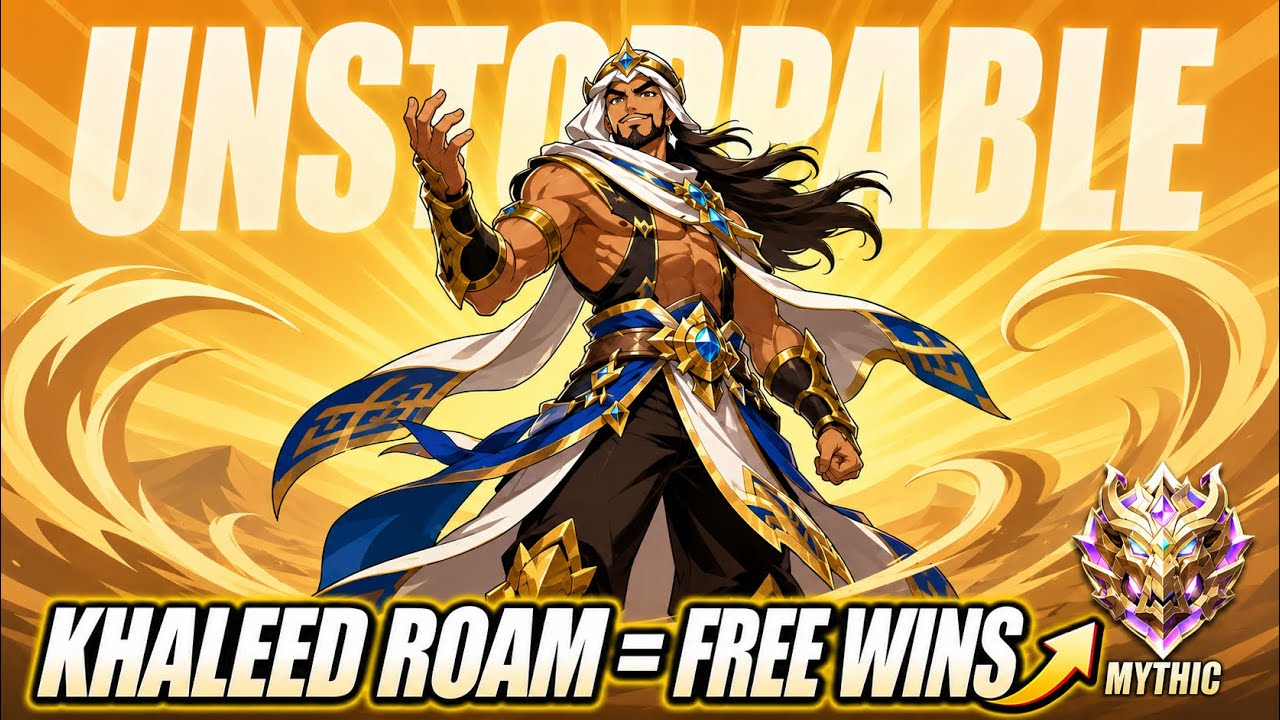 KHALEED ROAM IS BROKEN | EASY WIN STREAK | MLBB | background