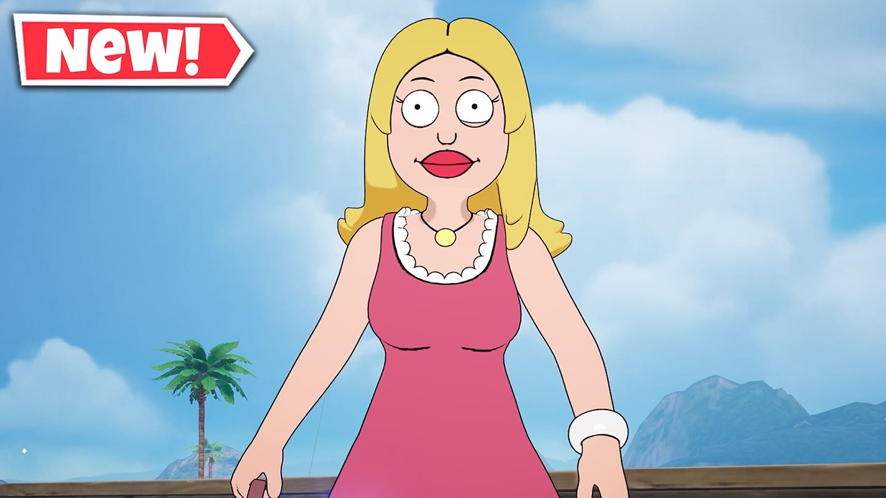 NEW FRANCINE SMITH Skin Gameplay In Fortnite! (American Dad) background