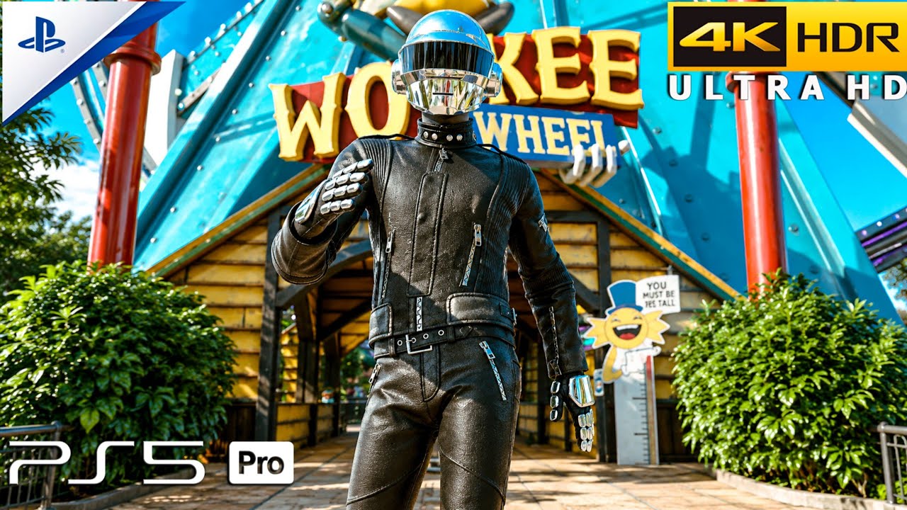 Fortnite (PS5 Pro) 4K 120FPS HDR Gameplay | Skin Daft Punk background