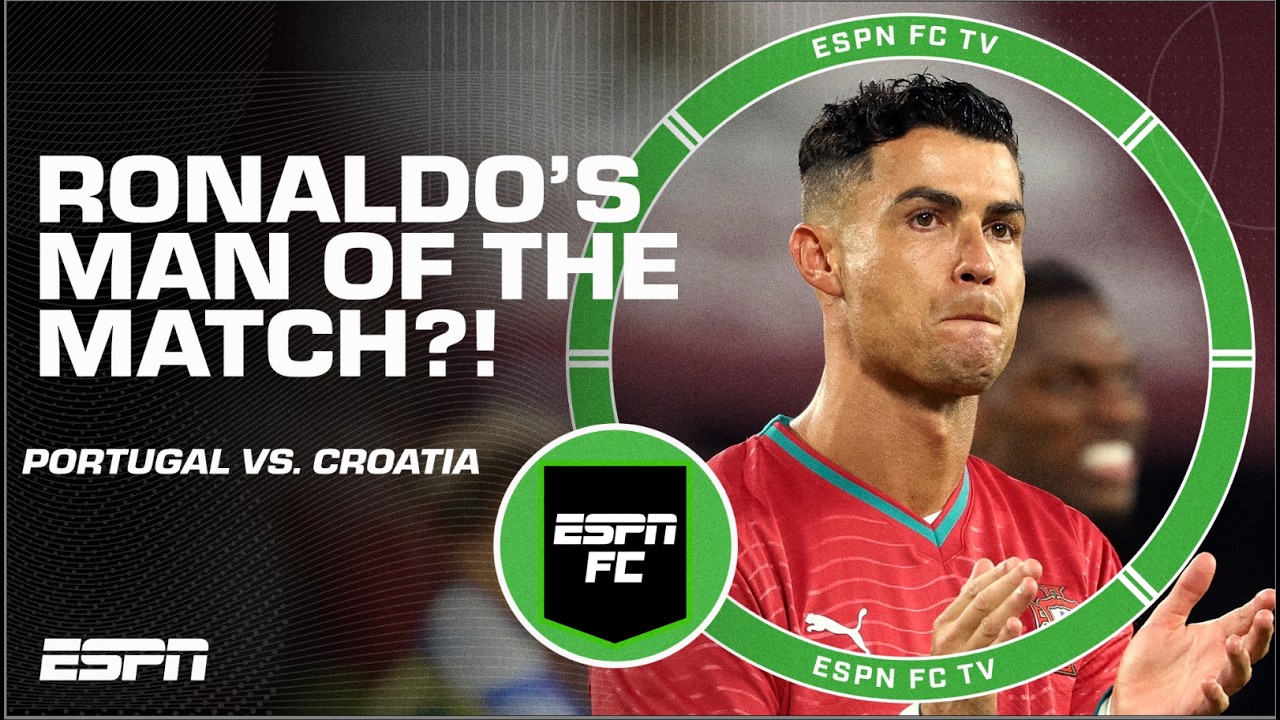 Portugal ‘LOST BELIEF’ when Cristiano Ronaldo went off - Kieran Gibbs | ESPN FC background