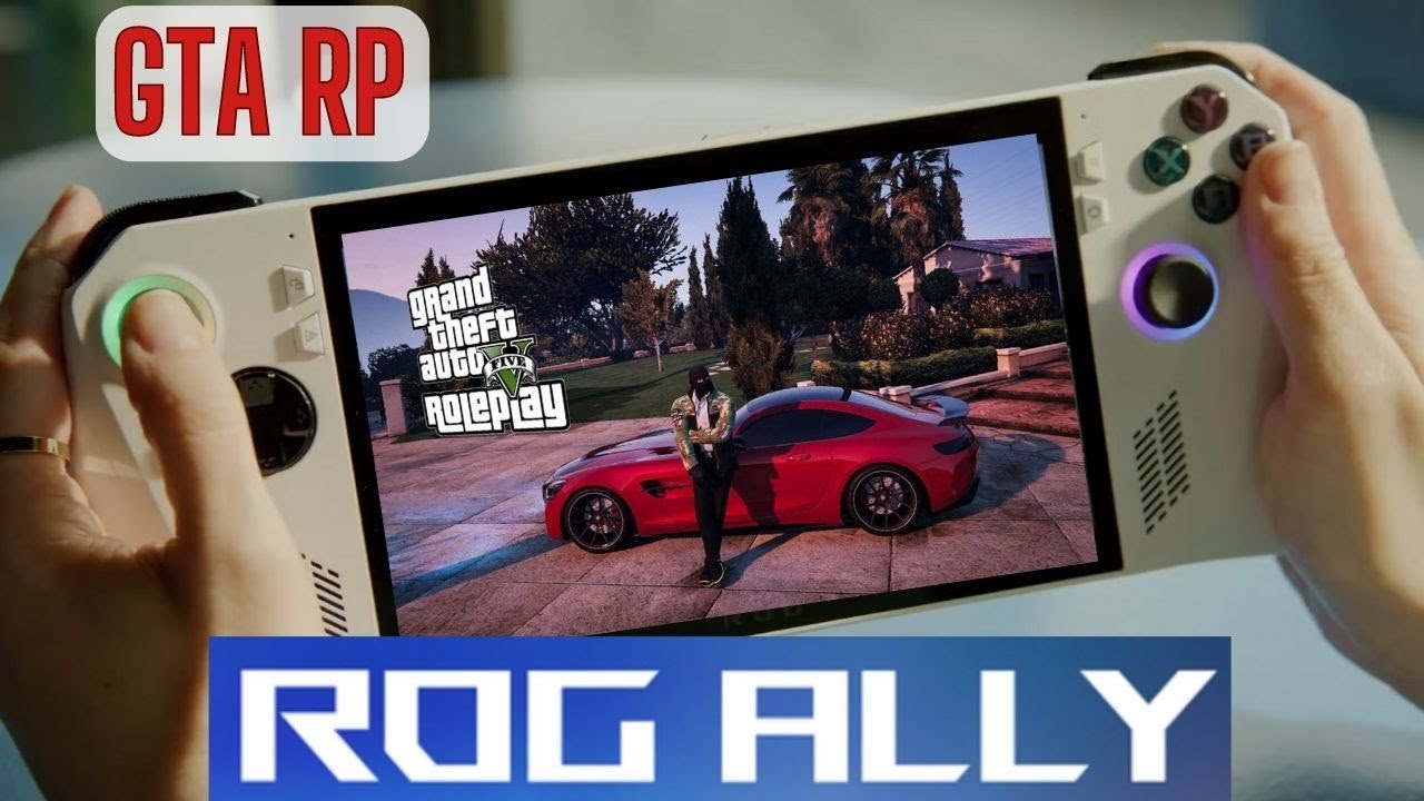 (FiveM) Playing GTA 5 RP on the ROG ALLY! background