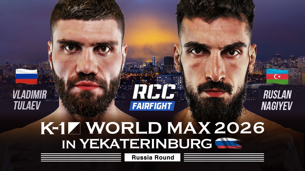 Vladimir Tulaev vs Ruslan Nagiyev|FULL FIGHT | K-1 WORLD MAX-70kg TOURNAMENT IN YAKATERINBURG background